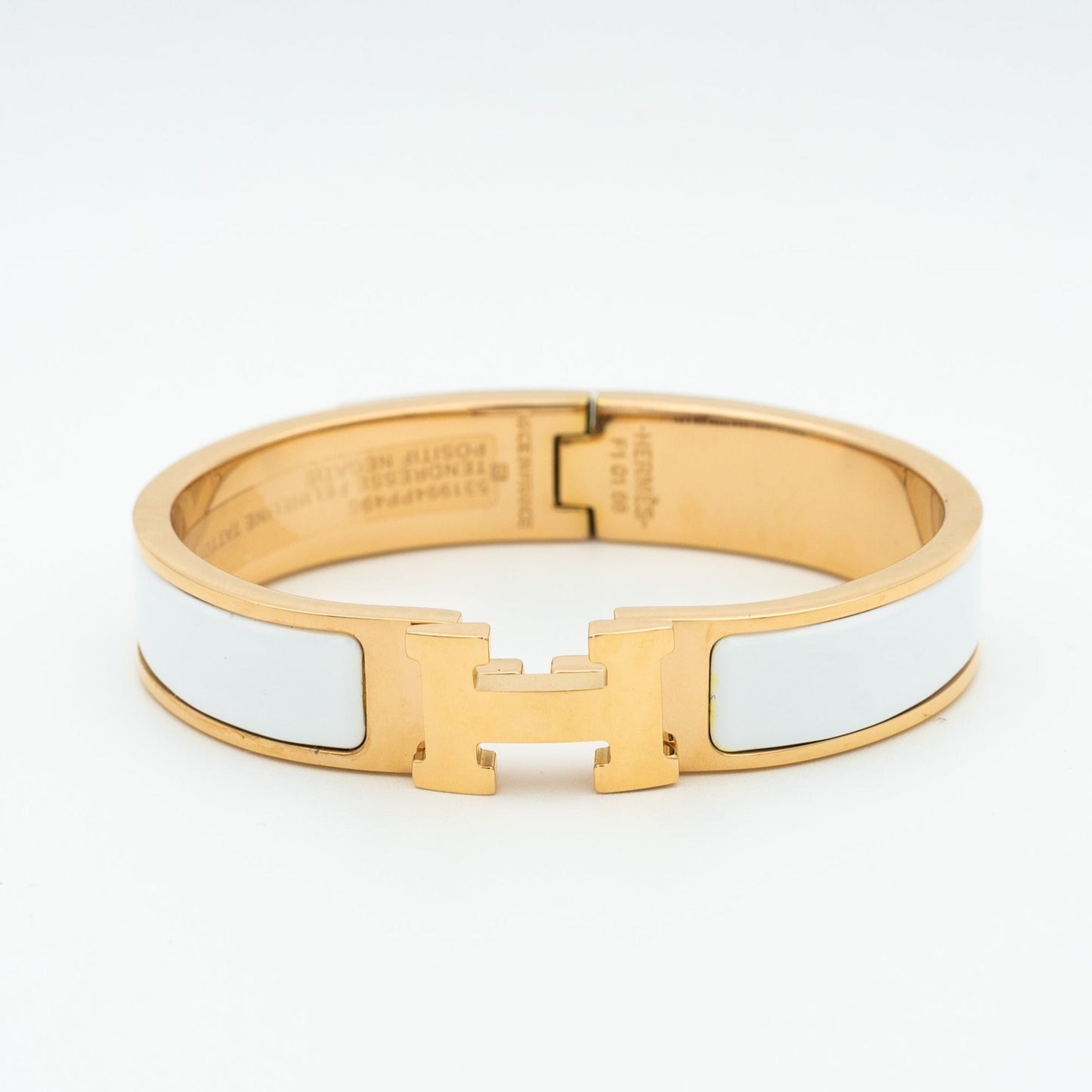 [Leaves]H WHITE BRACELET