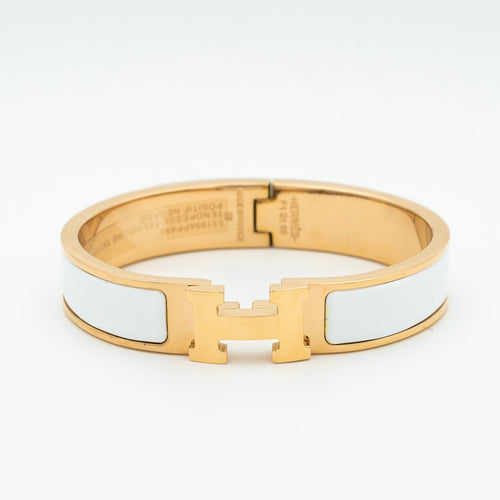 [Leaves]H WHITE BRACELET