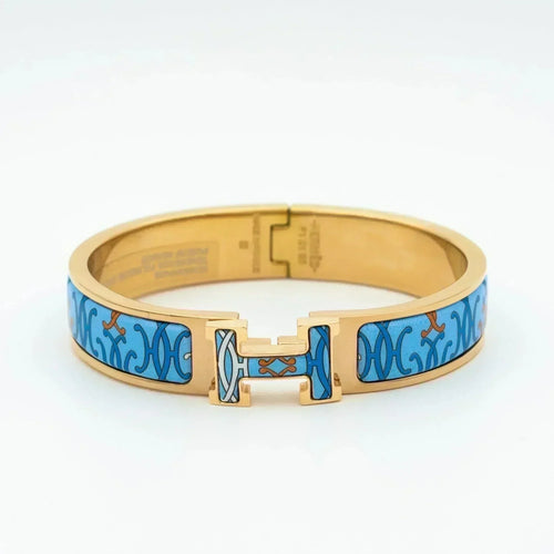 [Leaves]H BRACELET BLUE MULTICOLOR
