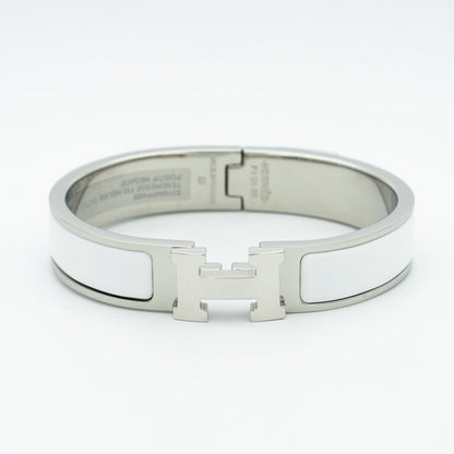 [Leaves]H WHITE BRACELET