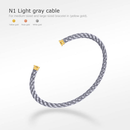[Leaves]FORCE SERIES BRACELET CABLES 50 CHOICES (DIY SELECTION)