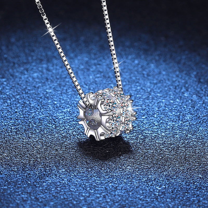 [Leaves]ELEGANT SLIM-WAIST MOISSANITE NECKLACE