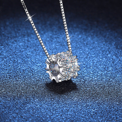 [Leaves]ELEGANT SLIM-WAIST MOISSANITE NECKLACE