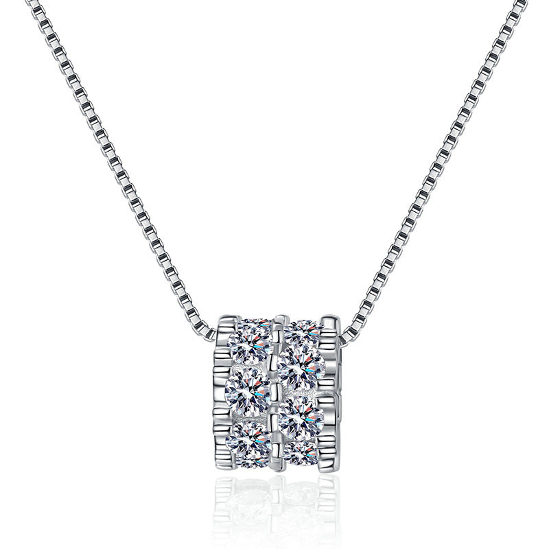 [Leaves]ELEGANT SLIM-WAIST MOISSANITE NECKLACE