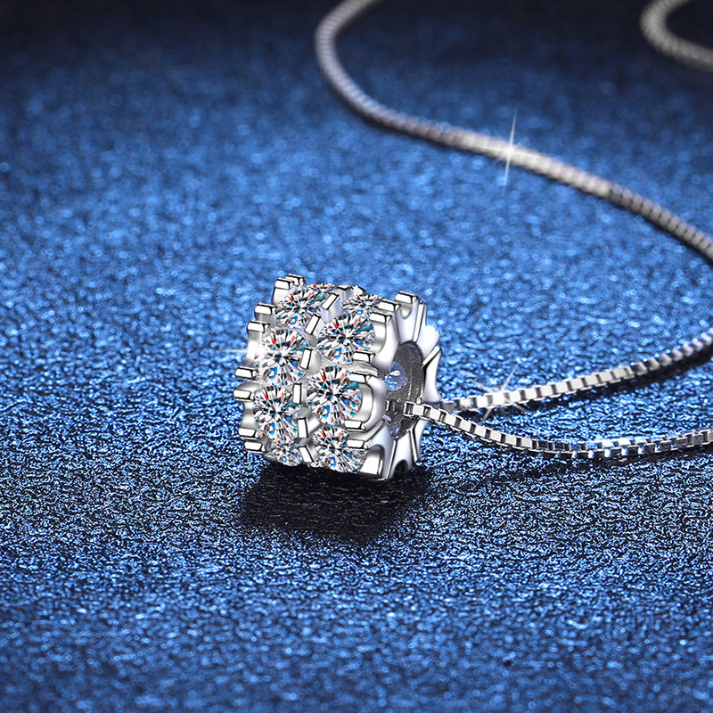 [Leaves]ELEGANT SLIM-WAIST MOISSANITE NECKLACE