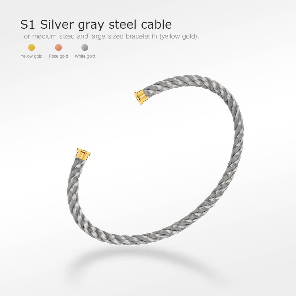 [Leaves]FORCE SERIES BRACELET CABLES 50 CHOICES (DIY SELECTION)