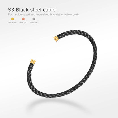 [Leaves]FORCE SERIES BRACELET CABLES 50 CHOICES (DIY SELECTION)