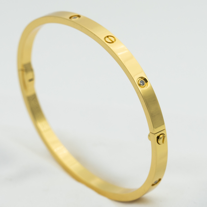 [Leaves]LOVE BRACELET 3.65MM 6 DIAMONDS