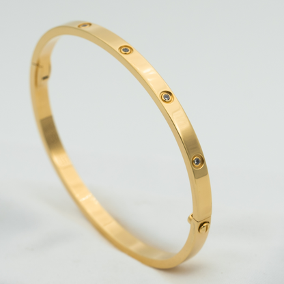 [Leaves]LOVE BRACELET 3.65MM 10 DIAMONDS