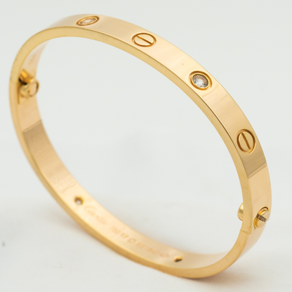 [Leaves]LOVE BRACELET 6.1MM 4 DIAMONDS