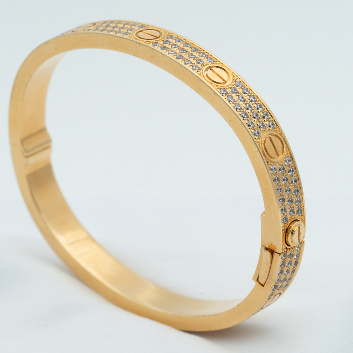 [Leaves]LOVE BRACELET 6.1MM DIAMOND-PAVED