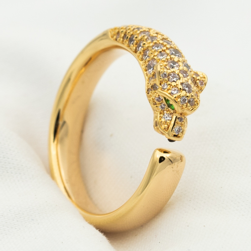 [Leaves]PANTHERE RING DIAMOND 7.3MM