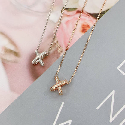 [Leaves]JEUX DE DIAMOND NECKLACE