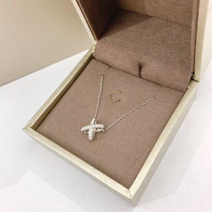 [Leaves]JEUX DE DIAMOND NECKLACE