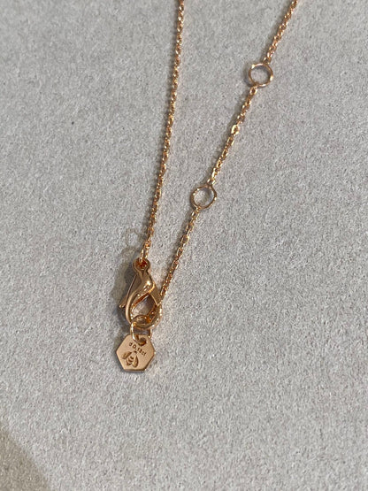 [Leaves]BEE LOVE DIAMOND NECKLACE