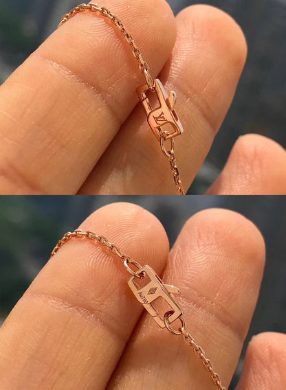[Leaves]BLOSSOM PENDANT ROSE GOLD AND DIAMOND