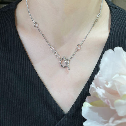 [Leaves]HM STERLING CHAINE D'ANCRE HEART