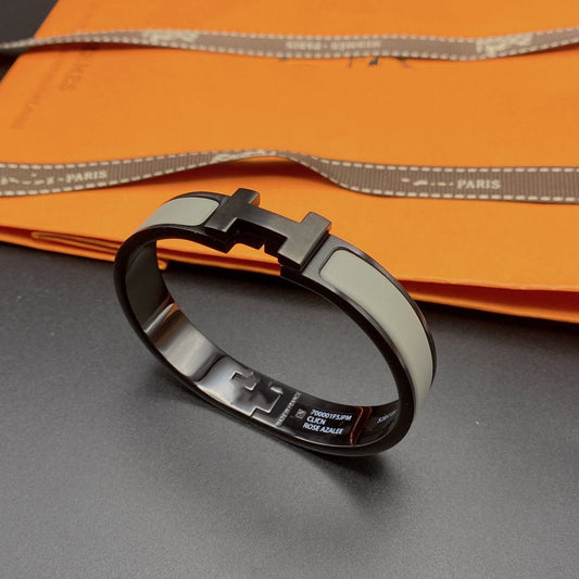 [Leaves]CLIC HM SO BLACK GREY BRACELET