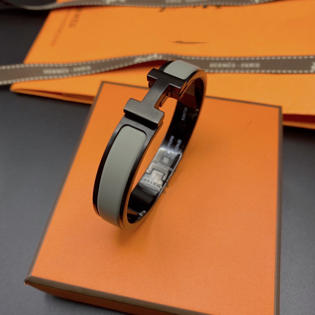 [Leaves]CLIC HM SO BLACK GREY BRACELET