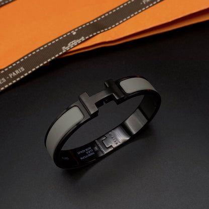 [Leaves]CLIC HM SO BLACK GREY BRACELET