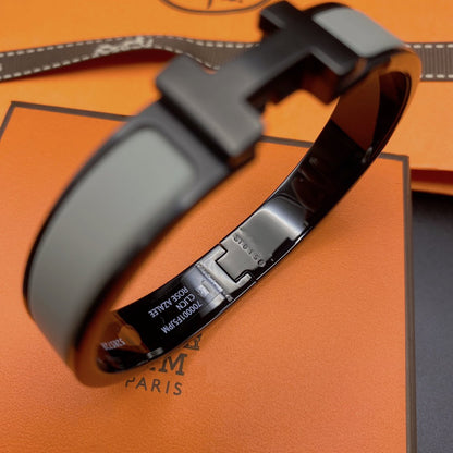 [Leaves]CLIC HM SO BLACK GREY BRACELET