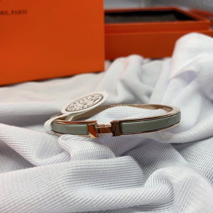 [Leaves]CLASSIC HM CLIC GREEN 8MM ENAMEL BRACELET