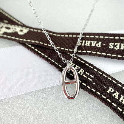 [Leaves]HM PIG NOSE NECKLACE