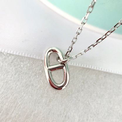[Leaves]HM PIG NOSE NECKLACE