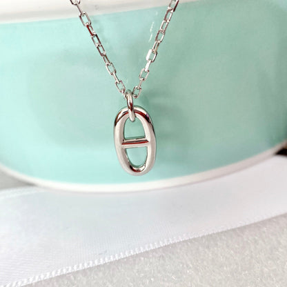[Leaves]HM PIG NOSE NECKLACE