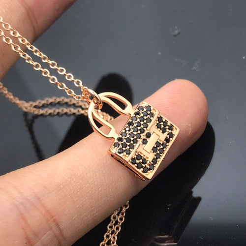 [Leaves]HM NECKLACE ARRIVAL BLACK DIAMOND