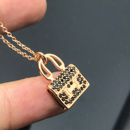 [Leaves]HM NECKLACE ARRIVAL BLACK DIAMOND