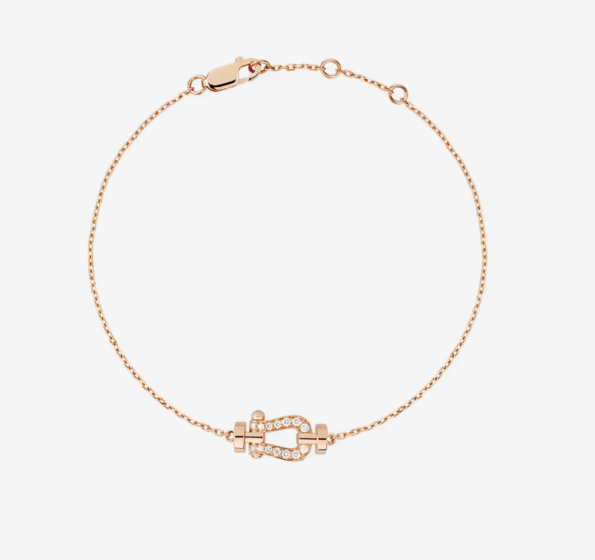 [Leaves]FORCE 10 FULL DIAMOND BUCKLE CHAIN LINK MINI MODEL
