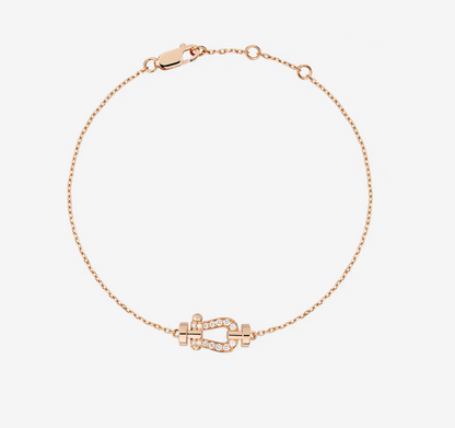 [Leaves]FORCE 10 FULL DIAMOND BUCKLE CHAIN LINK MINI MODEL