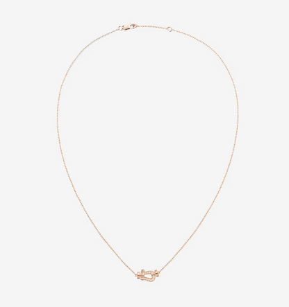 [Leaves]FORCE 10 DIAMOND PINK GOLD NECKLACE MINI MODEL