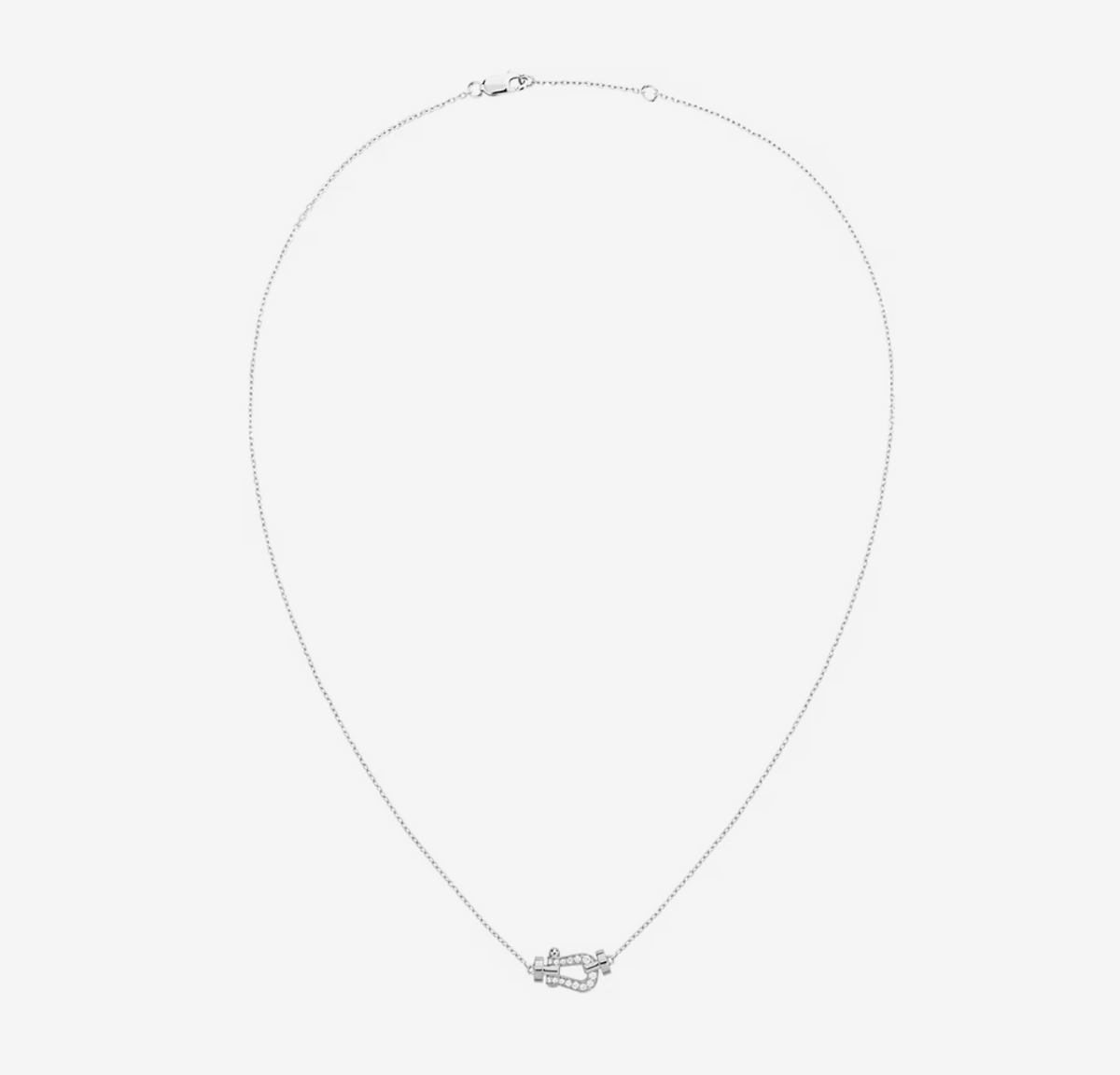 [Leaves]FORCE 10 DIAMOND SILVER NECKLACE MINI MODEL