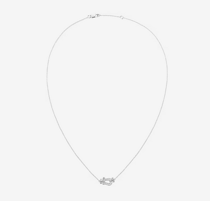 [Leaves]FORCE 10 DIAMOND SILVER NECKLACE MINI MODEL