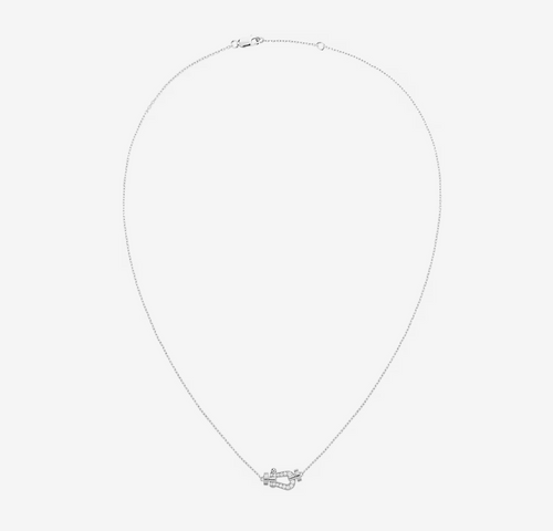 [Leaves]FORCE 10 DIAMOND SILVER NECKLACE MINI MODEL