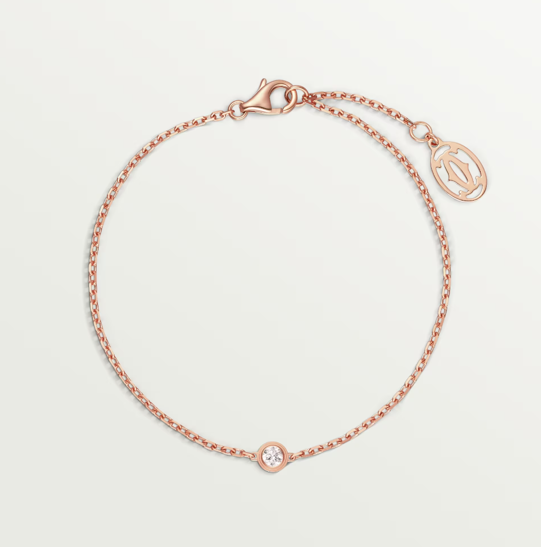 [Leaves]DAMOUR DIAMOND LINK BRACELET