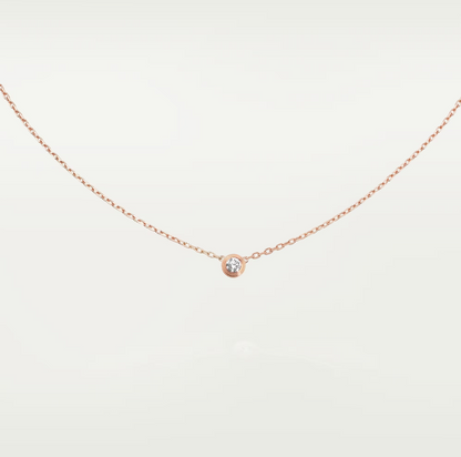 [Leaves]DAMOUR DIAMOND NECKLACE
