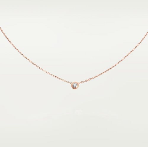 [Leaves]DAMOUR DIAMOND NECKLACE