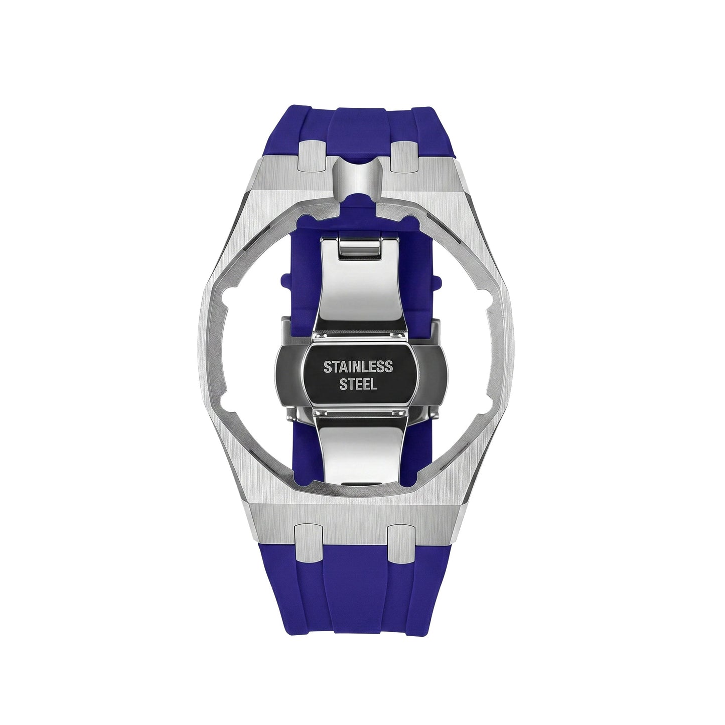 [Leaves]Royal Oak Pop Exclusive Steel Case & Silicone Strap With Cradle