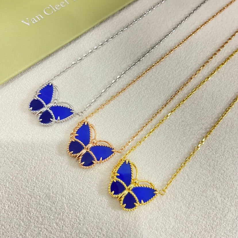 [Leaves] 2026 NEW LUCKY BUTTERFLY 1 MOTIFS NECKLACE