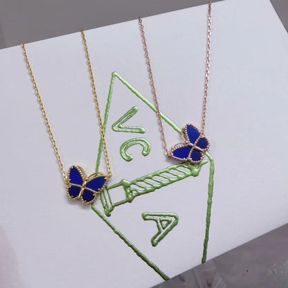 [Leaves] 2026 NEW LUCKY BUTTERFLY 1 MOTIFS NECKLACE