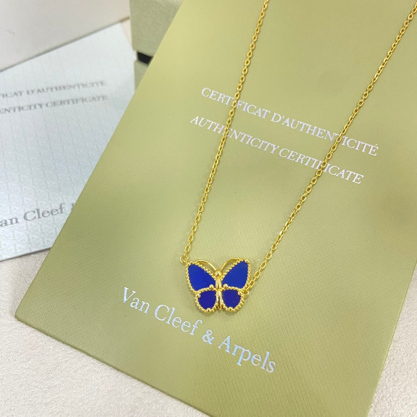 [Leaves] 2026 NEW LUCKY BUTTERFLY 1 MOTIFS NECKLACE