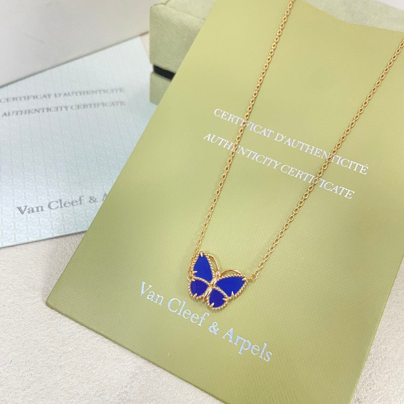 [Leaves] 2026 NEW LUCKY BUTTERFLY 1 MOTIFS NECKLACE