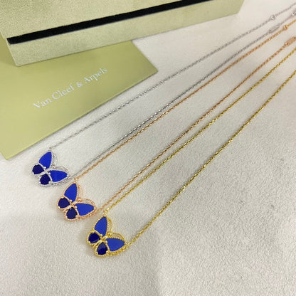 [Leaves] 2026 NEW LUCKY BUTTERFLY 1 MOTIFS NECKLACE