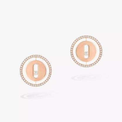 [Leaves]LUCKY MOVE DIAMOND EARRINGS