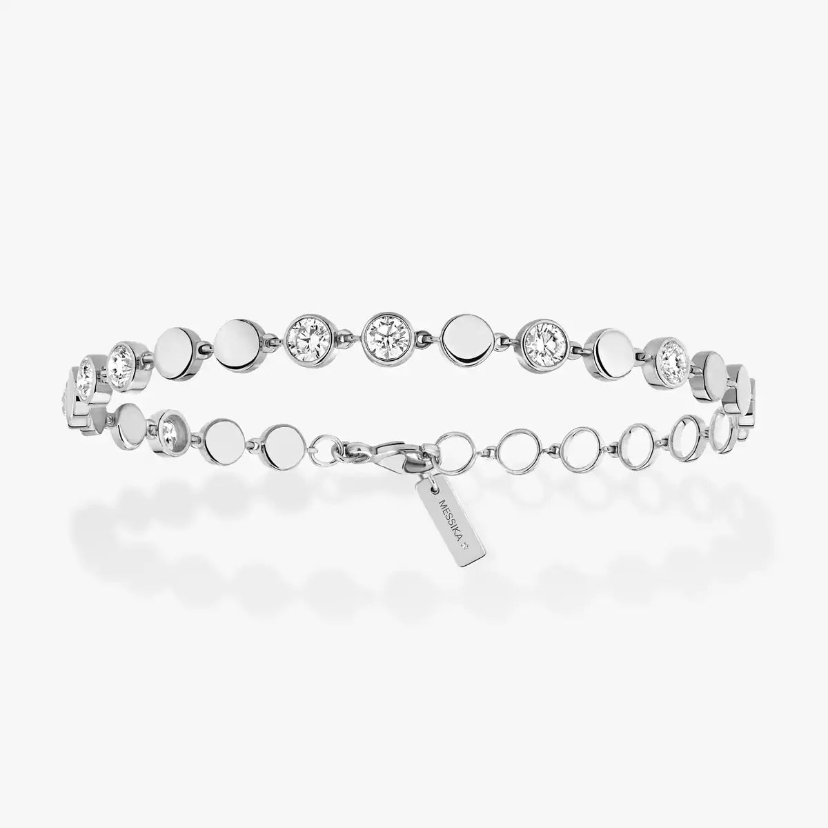 [Leaves]D-VIBES DIAMOND BRACELET MEDIUM