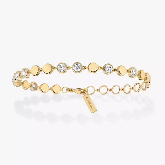 [Leaves]D-VIBES DIAMOND BRACELET MEDIUM