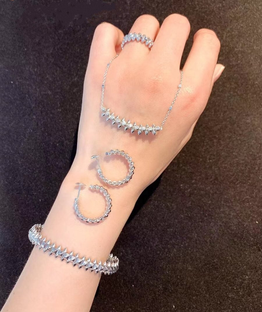[Leaves]CLASH SILVER BRACELET